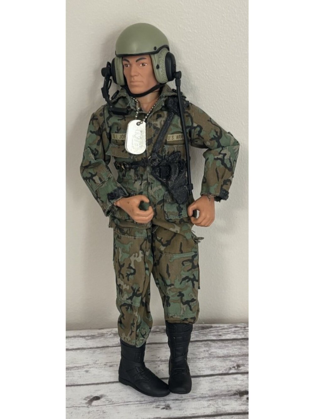 GI JOE 12 INCH US ARMY TANK COMMANDER Military 1997 KENNER